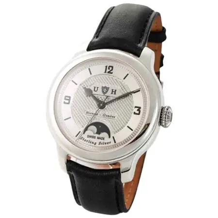 UNION HORLOGERE SA(ユニオンオルロジェール) UH005 1901/ ムーンフェイズAG-SS 0048