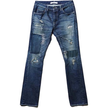 VADEL(バデル) tight&easy denim trousers IN