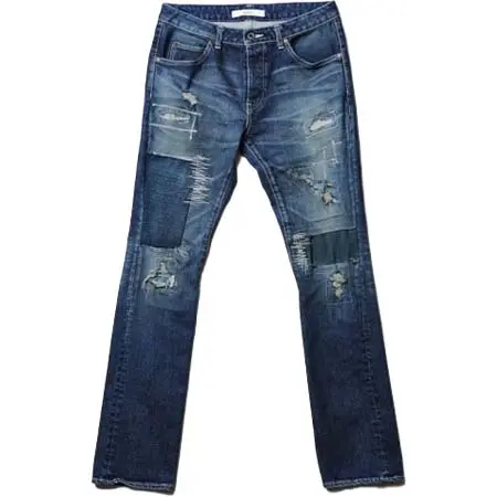 VADEL(バデル) tight&easy denim trousers IN