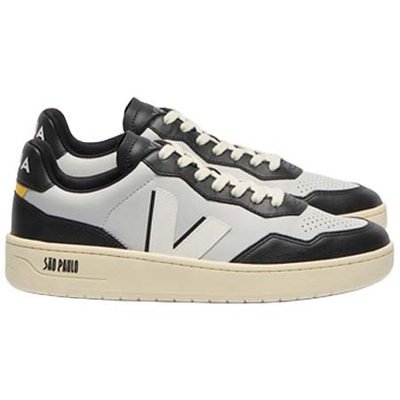 VEJA(ヴェジャ) V-90 LEATHER SAO PAULO LIGHT GREY WHITE