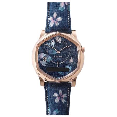 VELDT(ヴェルト) VSV14DD-DBL1 スマートウォッチ SERENDIPITY Model VX Night Blossom Dark