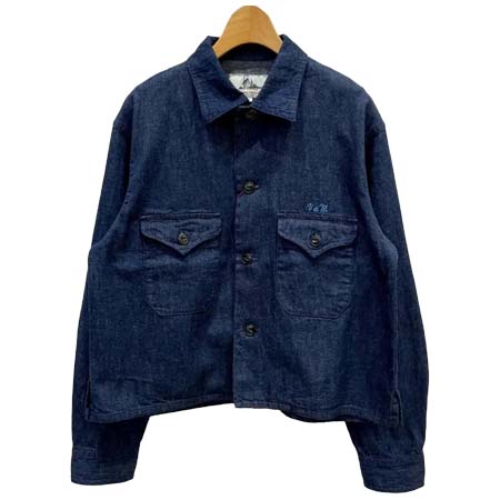 Vincent et Mireille(バンソンエミレイユ) SHIRTS JACKET DENIM