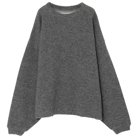 v::room(ヴイルーム) コットンウール ダブルフェイススウェット