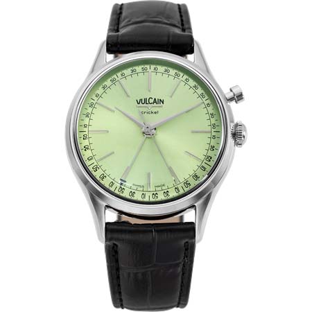 VULCAIN(ヴァルカン) Cricket President 39 mm – Pistachio Green