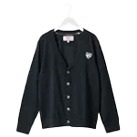 waimea CLASSIC(ワイメアクラシック) ワッペンカーディガン Black