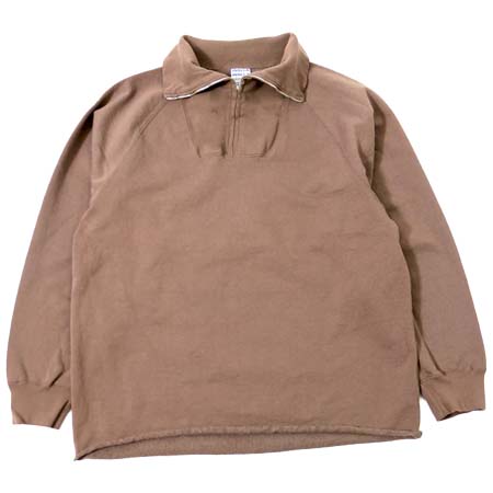 WALLA WALLA SPORT(ワラワラスポーツ) 13oz ZIP UP PULLOVER / 13オンス ジップアップ プルオーバー