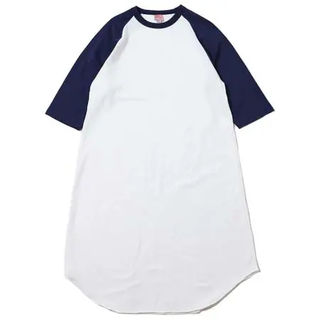 WALLA WALLA SPORT(ワラワラスポーツ) 3/4 BASEBALL ONEPIECE / 3/4 ベースボールワンピース