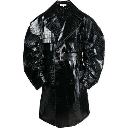 WALTER VAN BEIRENDONCK(ウォルターヴァンベイレンドンク) オーバーサイズ ベルテッド コート