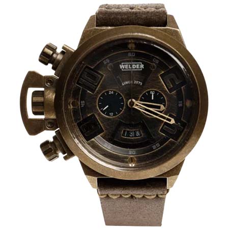 WELDER(ウェルダー) エクスクルーシブ　ヴィンテージコレクション　K24 3601　ゴールド×ブラウンレザー