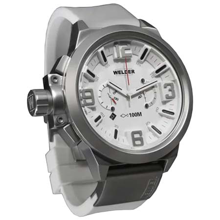 WELDER(ウェルダー) 腕時計　K22 900　ホワイトラバーベルト