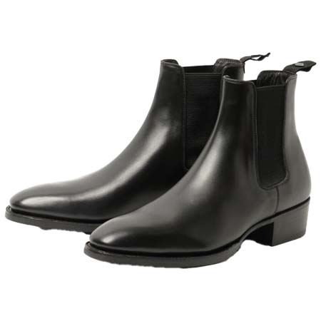 WH(ダブリューエイチ) BEKKU HOMME別注 フレックス ビブラムソール サイドゴア ブーツ