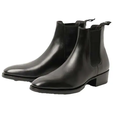 WH(ダブリューエイチ) BEKKU HOMME別注 フレックス ビブラムソール サイドゴア ブーツ