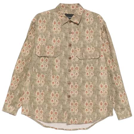 WHITE SAND(ホワイトサンド) プリント シャツ
