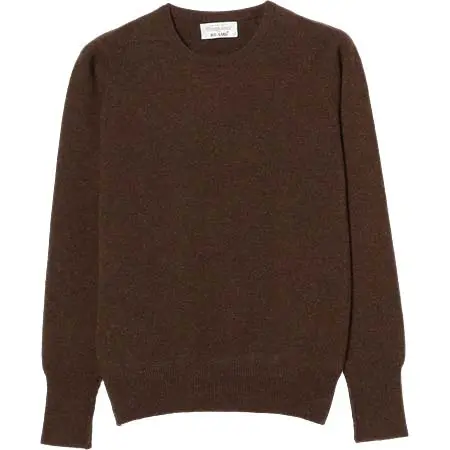 WILLIAM LOCKIE(ウィリアムロッキー) CREW NECK