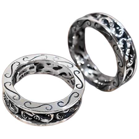 WINS HOUSE(ウインズハウス) SWAN SIDE RING SILVER