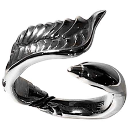 WINS HOUSE(ウインズハウス) SWAN FEATHER RING SILVER