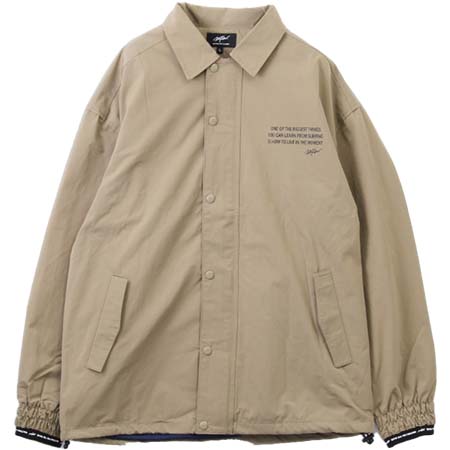 WTW(ダブルティー) ロゴラバーテープコーチジャケット