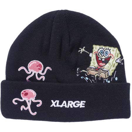 XLARGE(エクストララージ) ×SpongeBob CUFF BEANIE