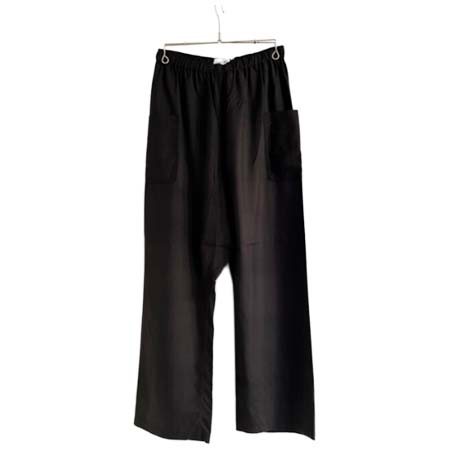 YAECA CONTEMPO(ヤエカコンテンポ) パジャマパンツpk付き54909 / Black -silk