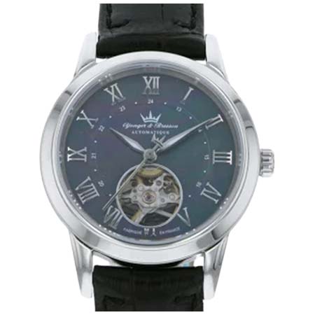 YONGER & BRESSON(ヨンガー&ブレッソン) モンセギュール YBD8523-01 ブラック文字盤