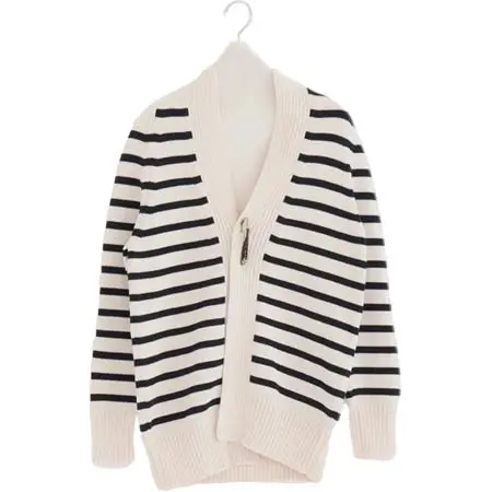 YURI PARK(ユリパーク) ローゲージコットンカーディガン