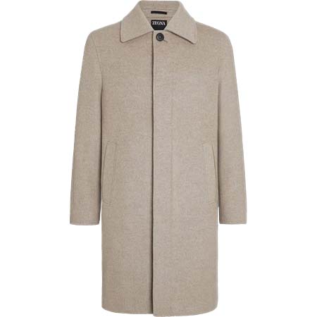 Z Zegna(ジーゼニア) ライトトープ Oasi Cashmereオーバーコートコート