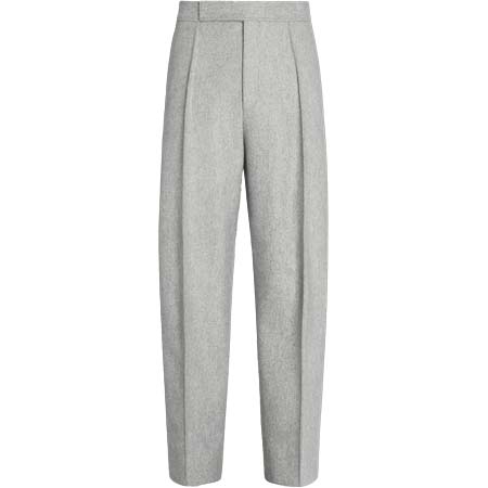 Z Zegna(ジーゼニア) ライトグレー Trofeo™ Cashmereパンツ