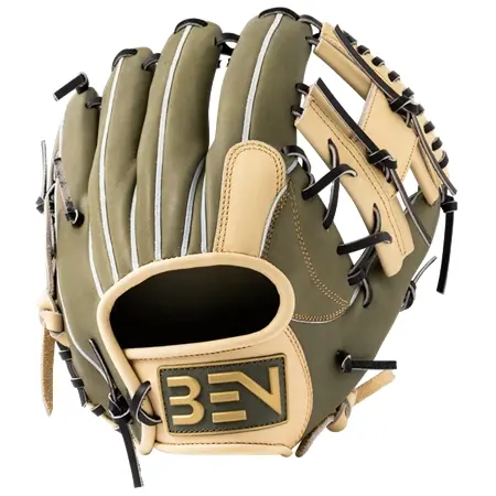 BEN GENERAL(ベンゼネラル) 野球 グローブ 硬式用グラブ 制菌レザー 内野手用 カーキ
