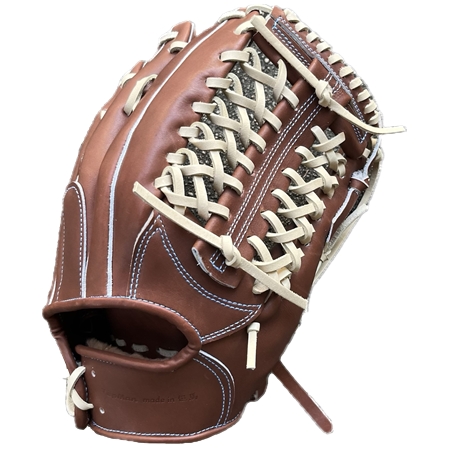 TOPMAN(トップマン) 野球 グローブ 硬式グラブ　外野手用G407型　高校野球対応　ブラウンカラー　右投げ