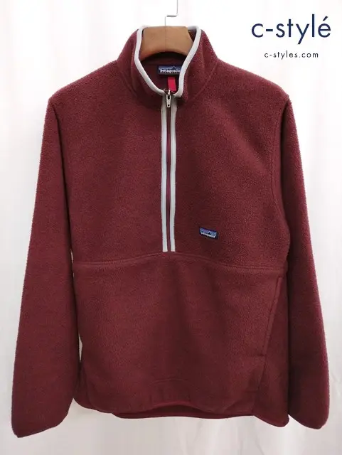 patagonia パタゴニア プルオーバー M レッド 25735 ハーフジップ