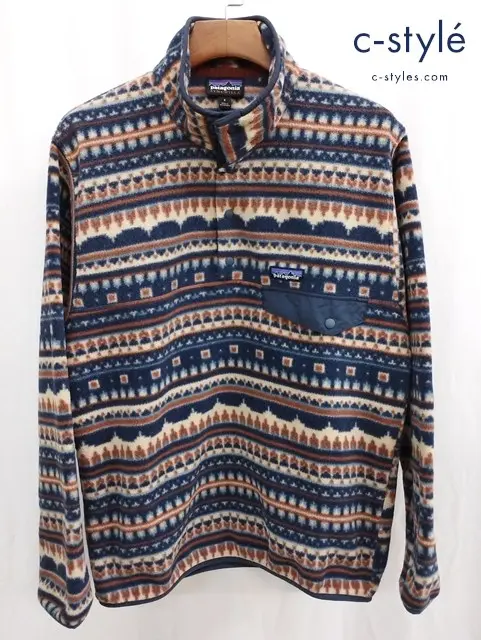 patagonia パタゴニア プルオーバー S マルチカラー ハーフボタン 25580