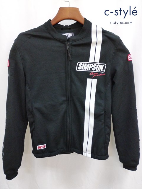 SIMPSON シンプソン メッシュジャケット M ブラック 60周年記念モデル バイクウェア