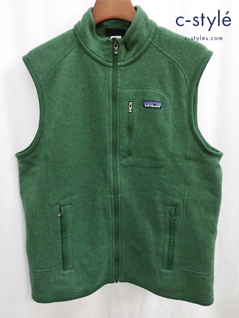 Patagonia パタゴニア フリースベスト L グリーン 25880SP12