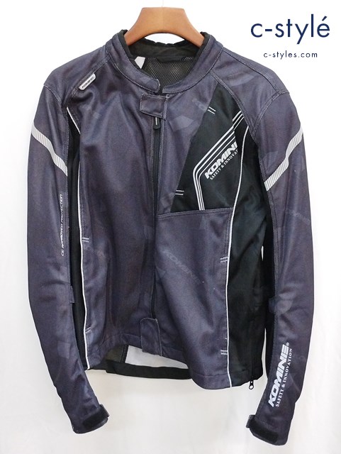KOMINE コミネ プロテクトフルメッシュジャケット XL ブラック JK-128 07-128 バイクウェア
