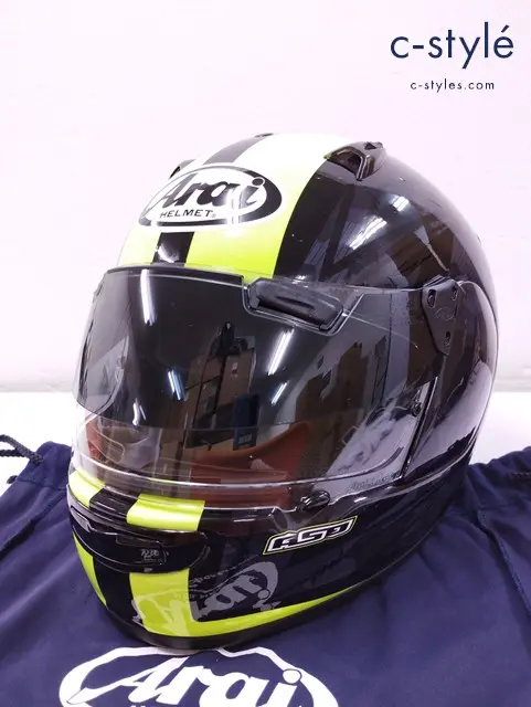 ARAI アライ フルフェイス 61.62cm未満 ブラック系 QUANTUM-J 製造年月日 16/09/13