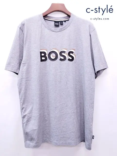 HUGO BOSS ヒューゴボス Tシャツ XXXL グレー 半袖 10247153