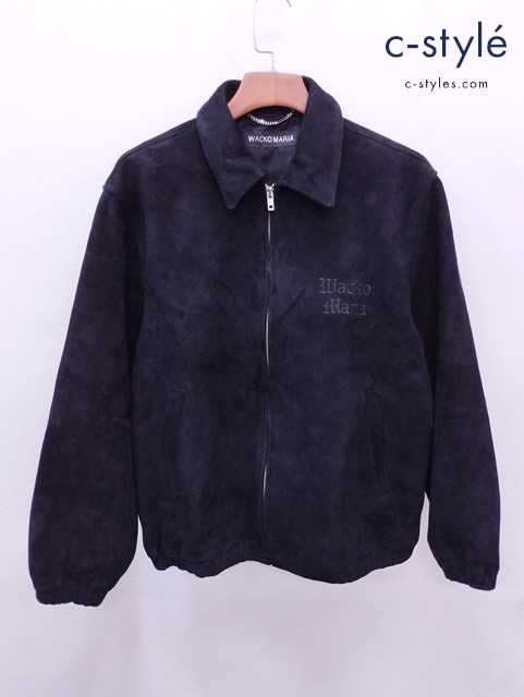 WACKO MARIA ワコマリア レザージャケット S ブラック SUEDE LEATHER 50’S JACKET TYPE-1