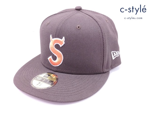 Supreme×NEW ERA キャップ 7・1/2（59.6cm） ブラウン S Logo New Era Brown