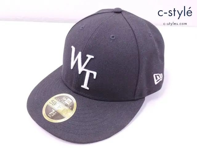 Wtaps×NEW ERA キャップ 7・1/2 ブラック 59FIFTY LOW PROFILE POLY TWILL Black