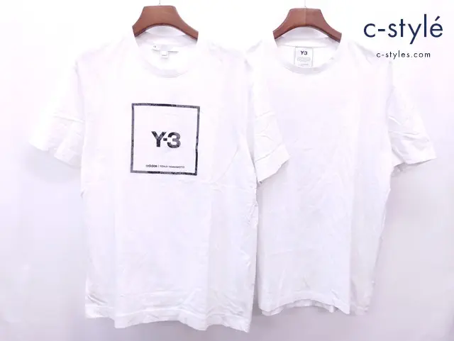 Y-3 ワイスリー Tシャツ L ホワイト 半袖 計2点