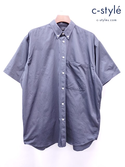 DAIWA ダイワ 半袖シャツ L チャコールグレー PIER39 Tech BD S/S BE-83022