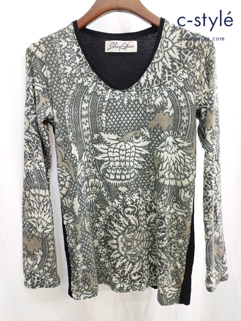 SHARE SPIRIT シェアスピリット 長袖Tシャツ 36 マルチカラー KA1518 レディース