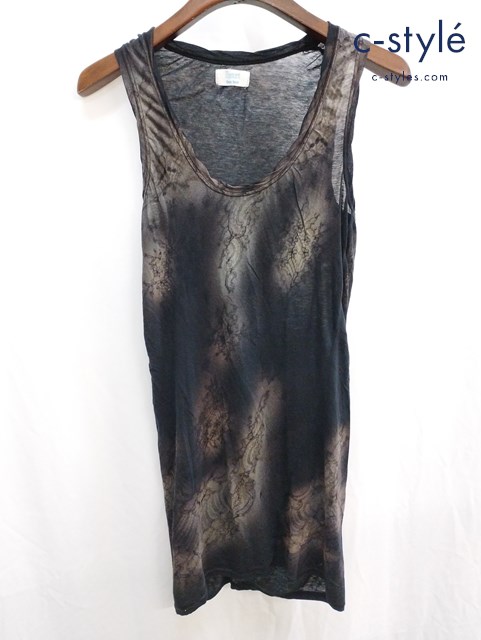 SHARE SPIRIT Resort シェアスピリットリゾート タンクトップ 36 ブラック系 KS1023