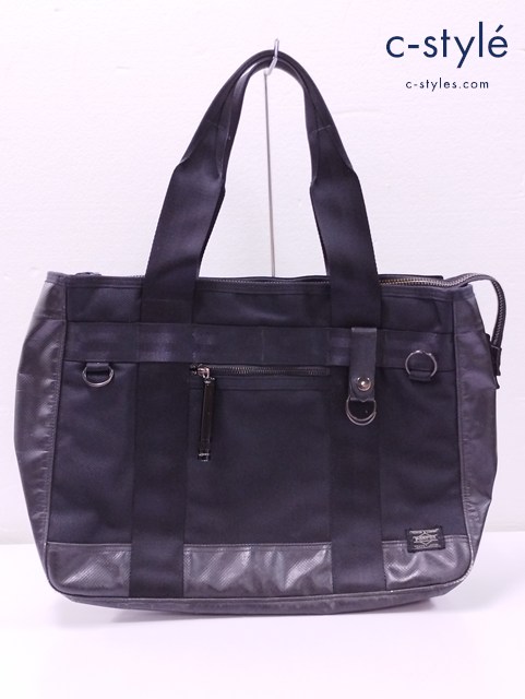 PORTER ポーター トートバッグ ブラック HEAT TOTE BAG 吉田カバン